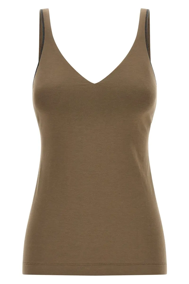 BRUNELLO CUCINELLI Top Beige 4116109