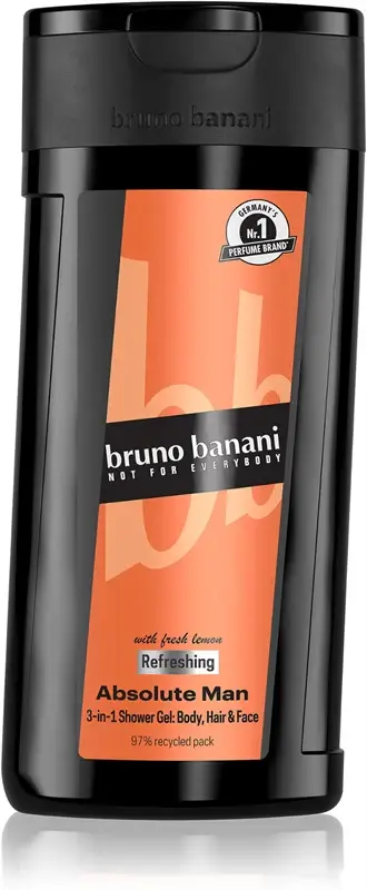 Absolute Man Gel Doccia Rinfrescante 3 In 1 Per Uomo 250 Ml