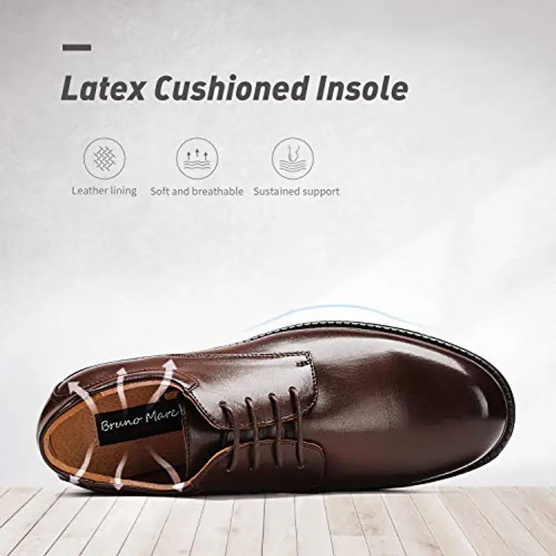 Bruno Marc Derby Uomo Marrone 2457254 miniatura 3