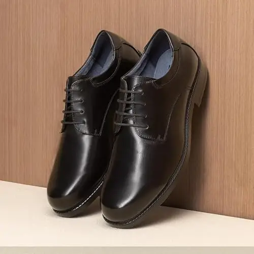 Bruno Marc Derby Uomo Nero 2706005 miniatura 2