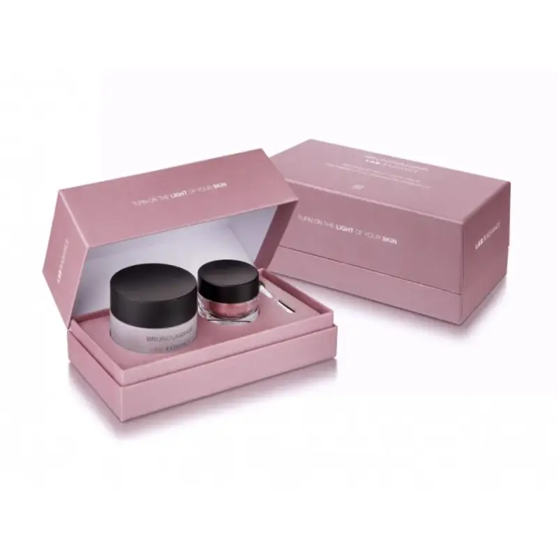 Set Edizione Limitata 2021 Bruno Vassari Lab Radiance Crema Illuminante Niacinamide Viso/Collo & Decolette 50 ml + Lab Radiance Crema Occhi Giorno 15