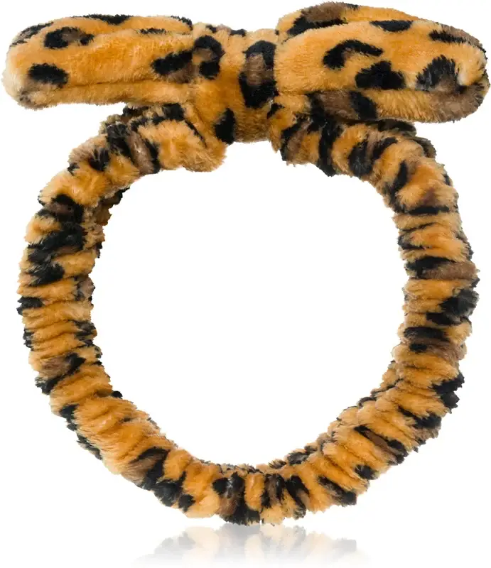 Accessori Cura Della Pelle Fascia Cosmetica Leopard 1 Pz