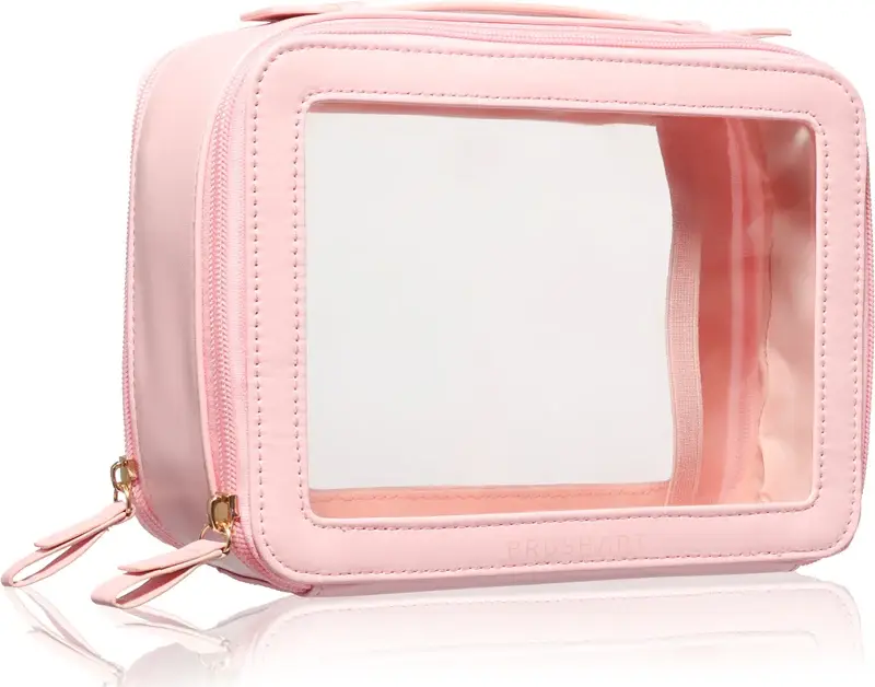 Accessori Make-Up Custodia Trasparente Per Il Trucco Rosa 1 Pz