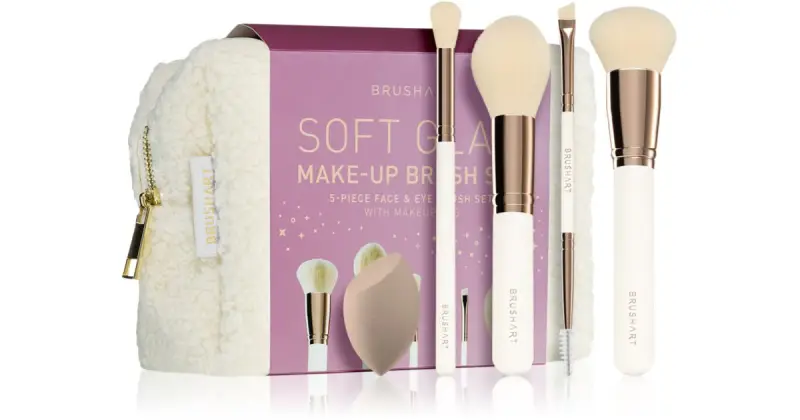 Basic Soft Glam make-up Set di pennelli con custodia