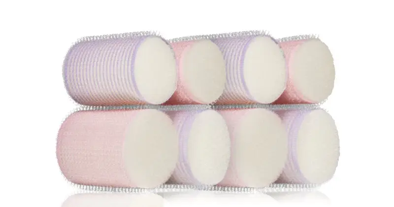 bigodini velcro 8 pz