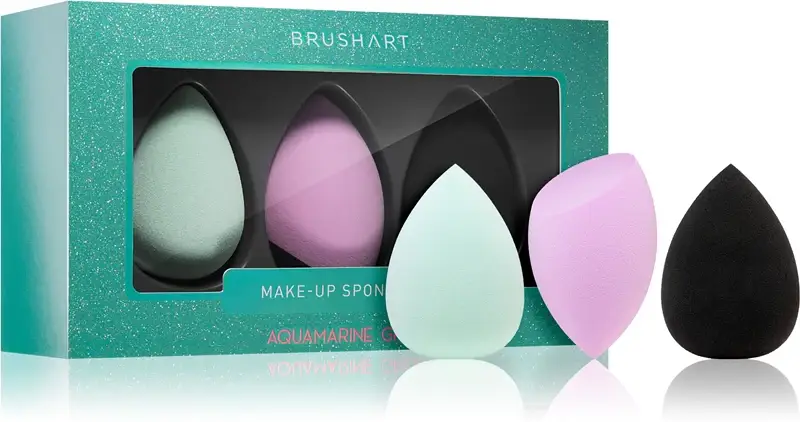 Make-up Set spugnetta per fondotinta AQUAMARINE GREEN