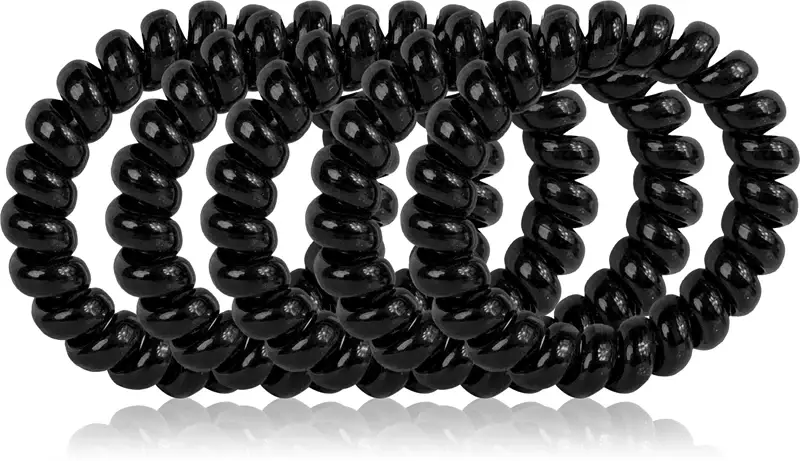Wonder Bobble elastici per capelli nero 5 pezzi