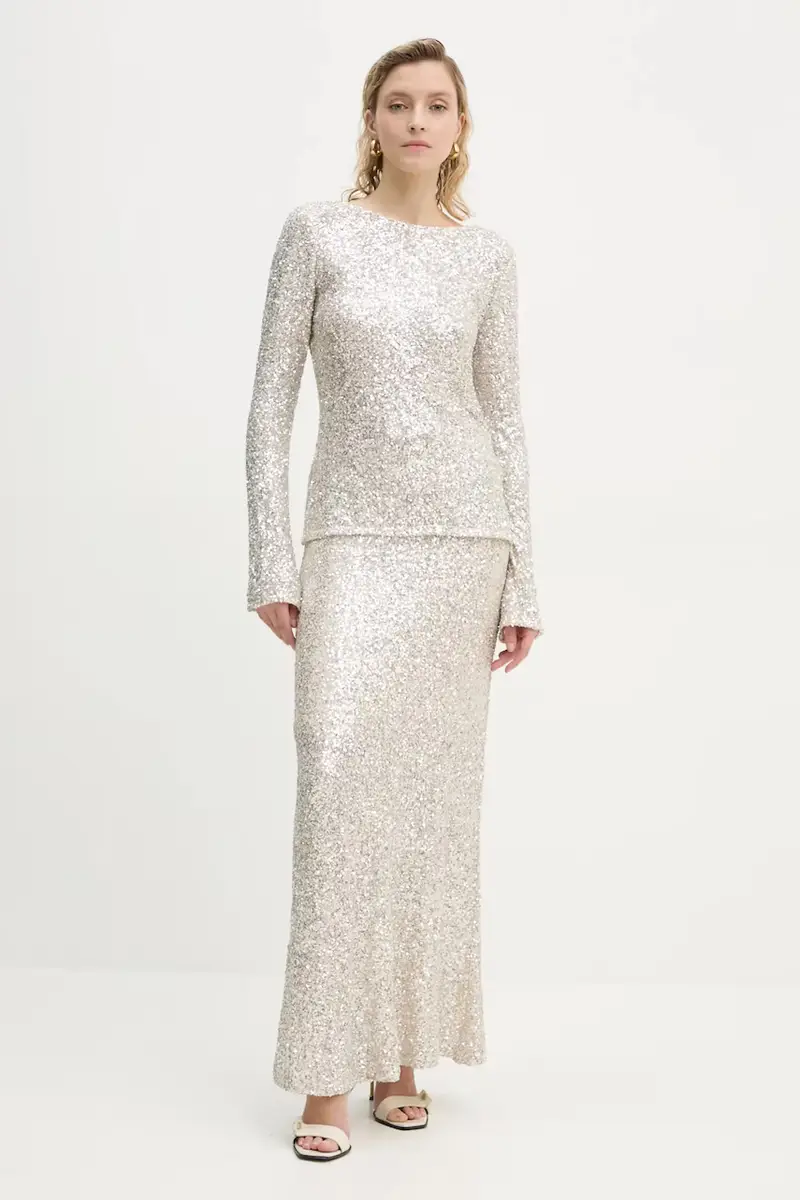 camicetta donna colore argento BBW4194 miniatura 2