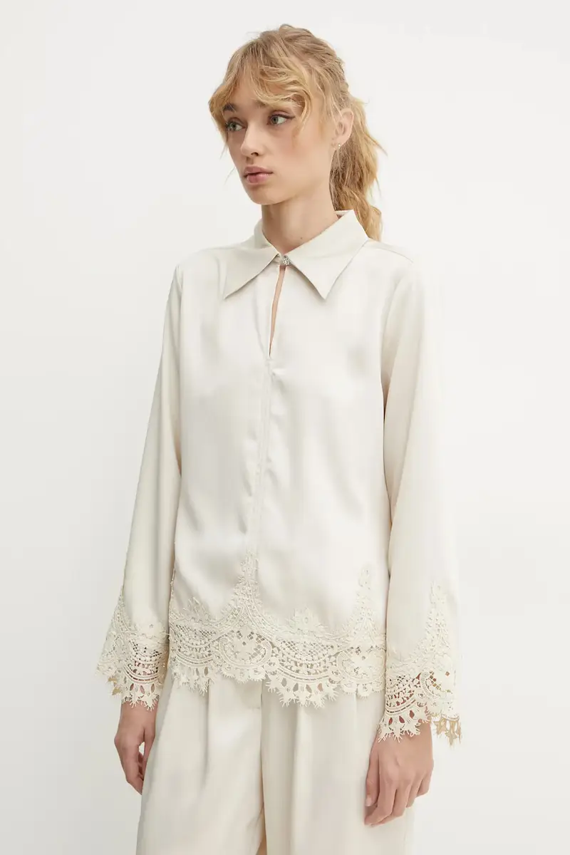 camicetta donna colore beige BBW4270