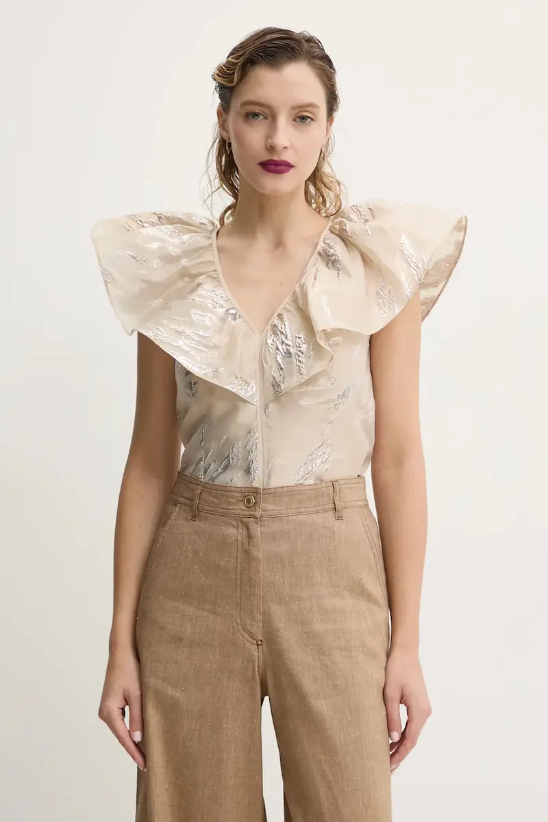 camicetta donna colore beige BBW4450