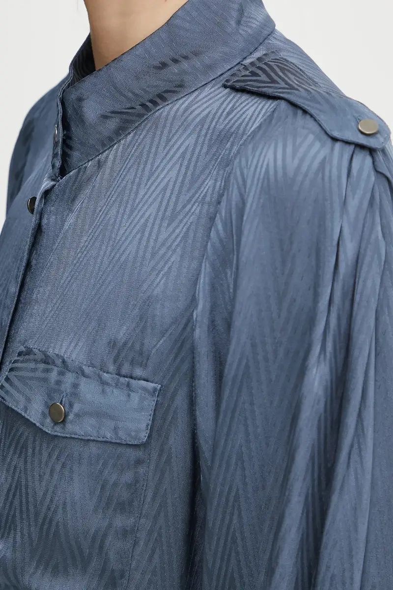 camicia donna colore blu BBW4223 miniatura 5