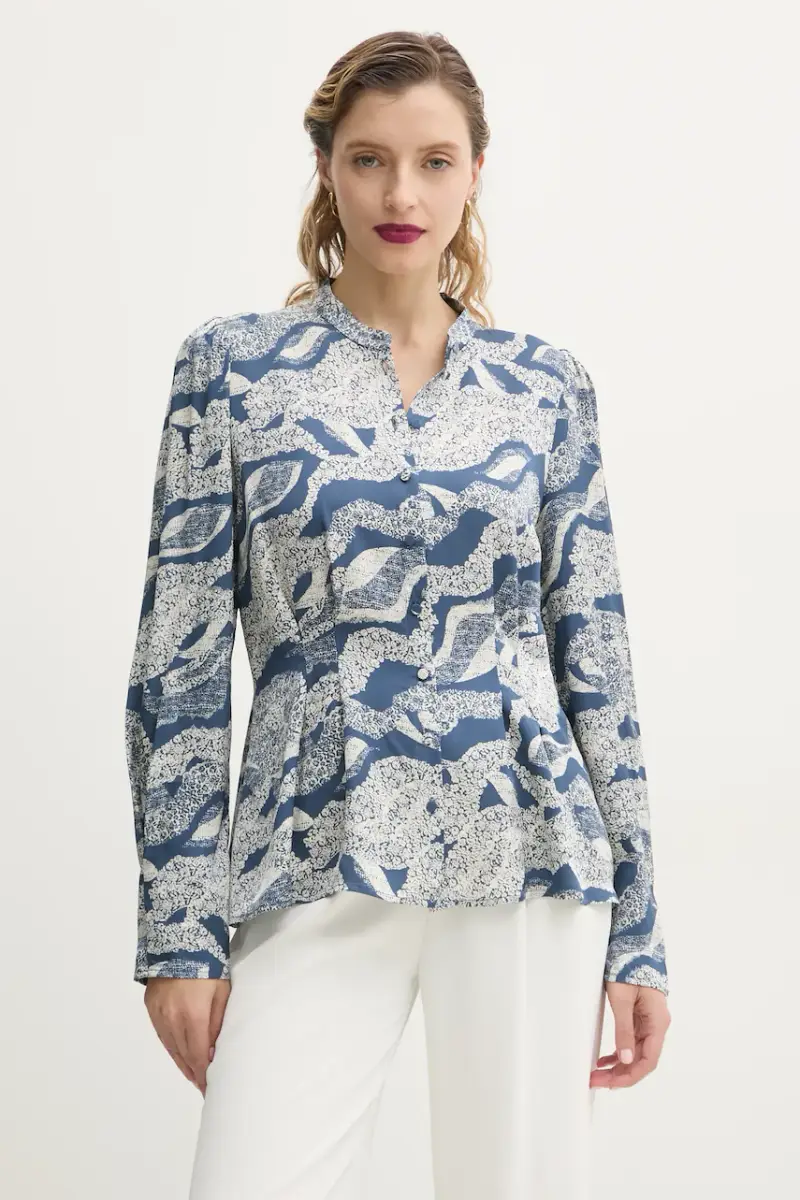 camicia donna colore blu BBW4336