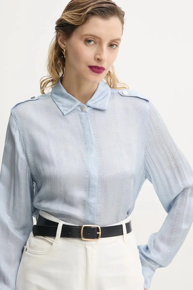 camicia donna colore blu BBW4410