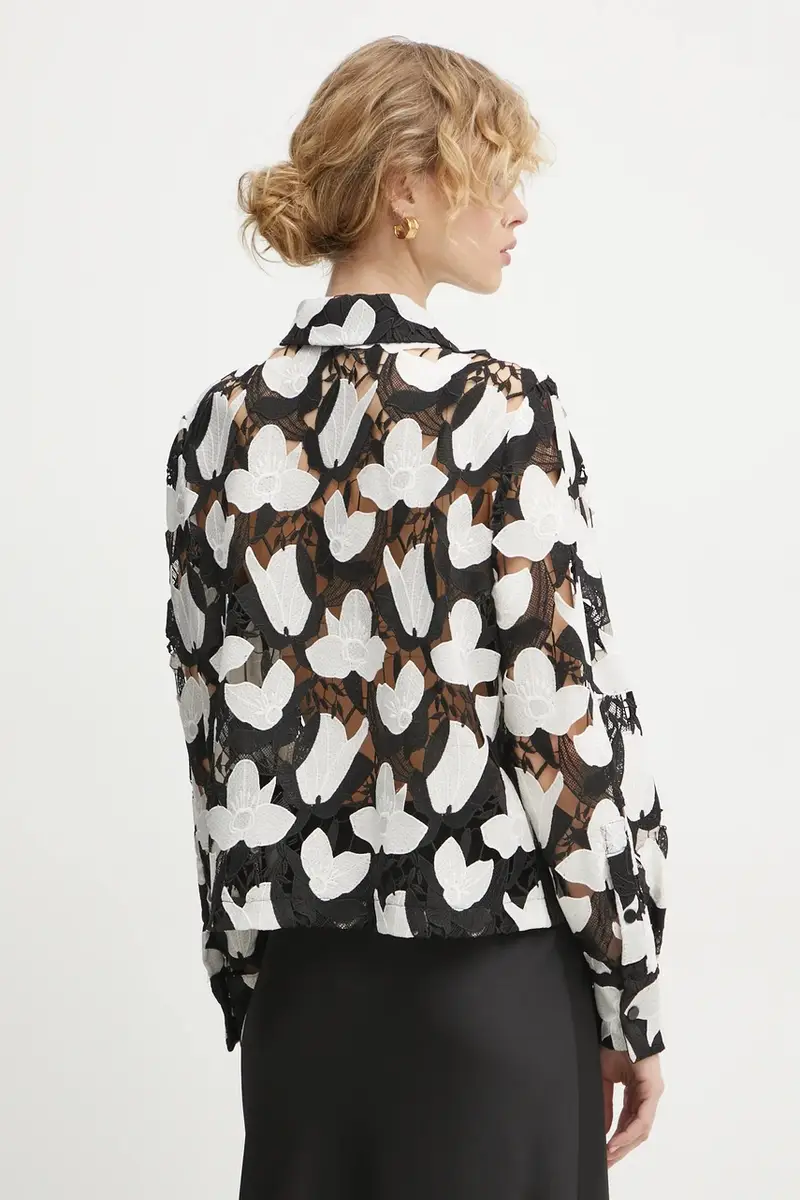 camicia donna colore nero BBW4250 miniatura 3