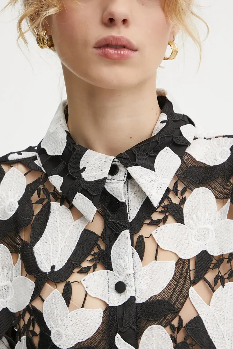 camicia donna colore nero BBW4250 miniatura 5