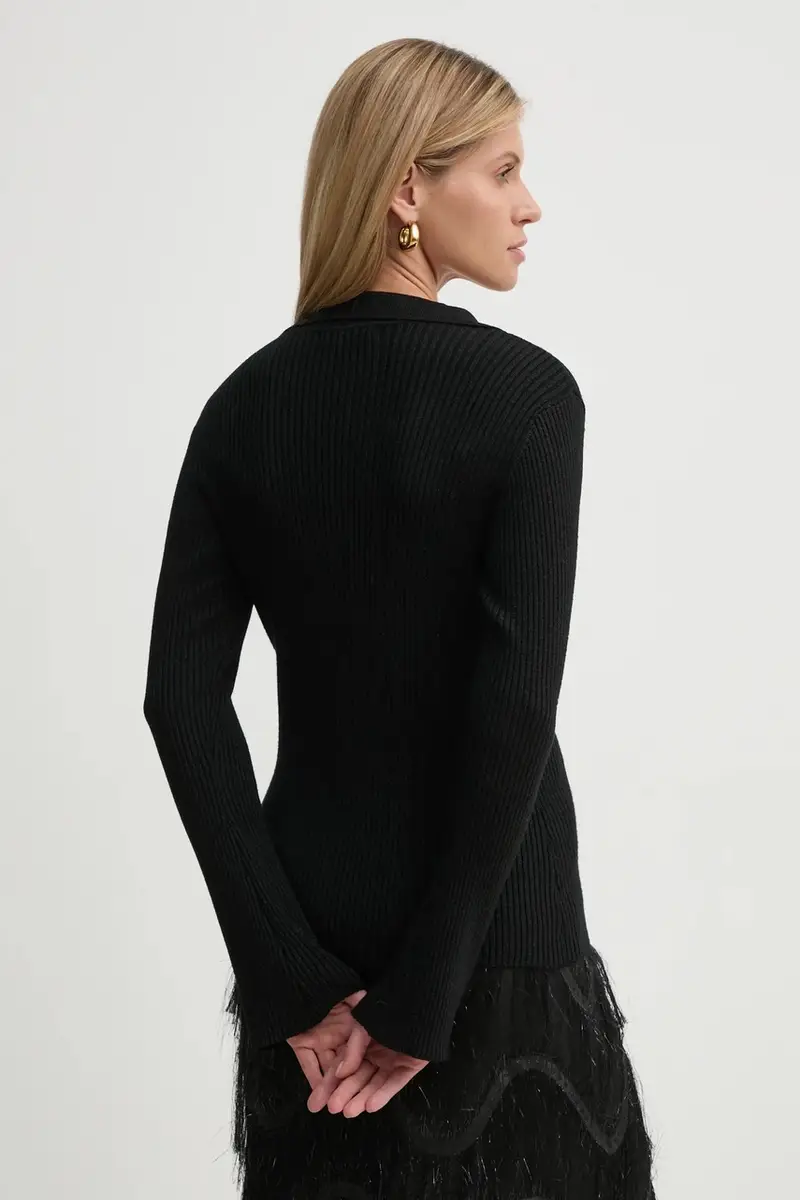 Bruuns Bazaar Cardigan Donna Nero 3326991 miniatura 3