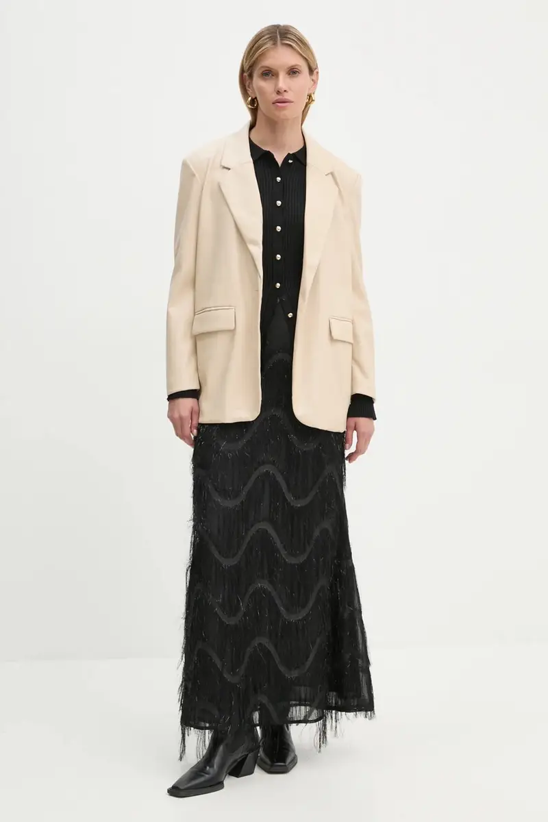 Bruuns Bazaar Cardigan Donna Nero 3326991 miniatura 4