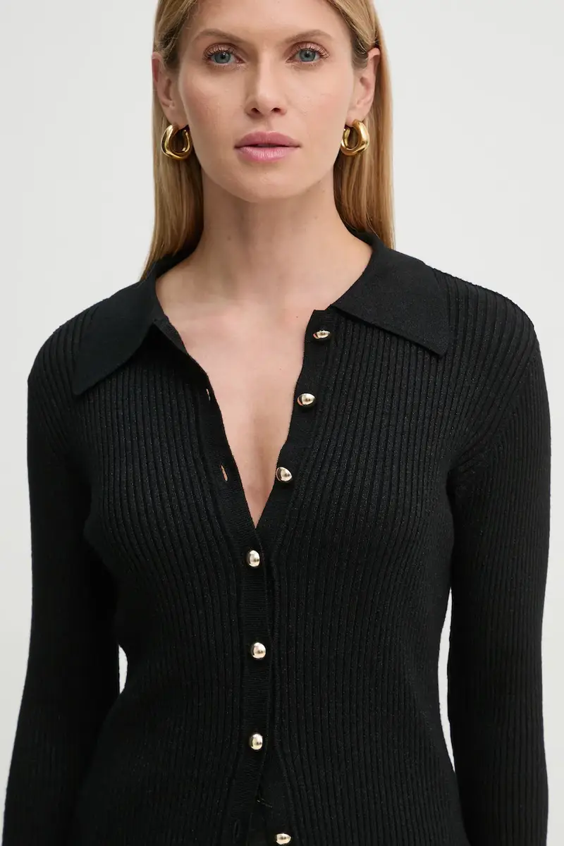 Bruuns Bazaar Cardigan Donna Nero 3326991 miniatura 5