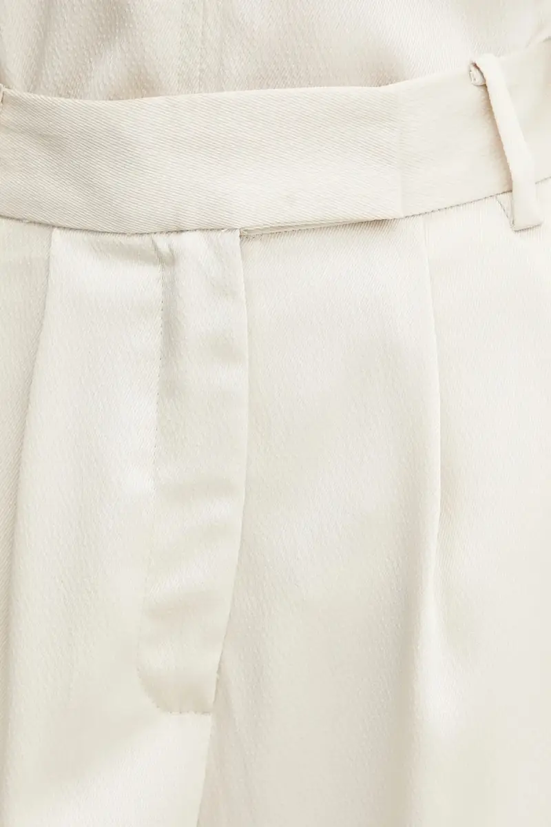 pantaloni donna colore beige BBW4271 miniatura 4