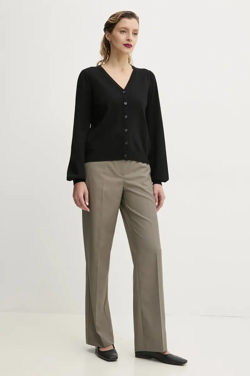 pantaloni donna colore grigio BBW4383 miniatura 2