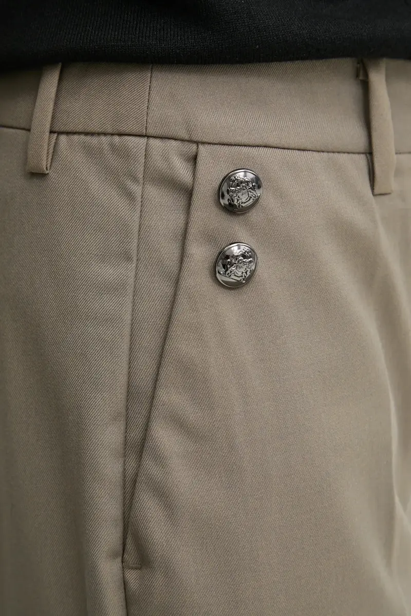 pantaloni donna colore grigio BBW4383 miniatura 4