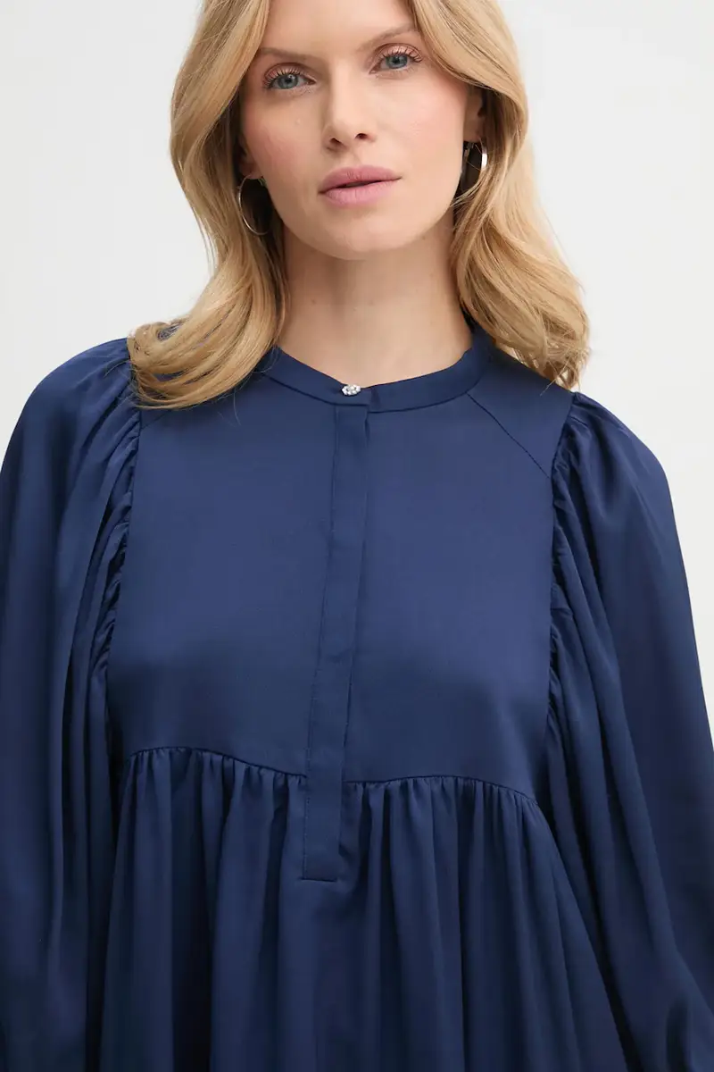 vestito Acacia Sarina colore blu navy miniatura 4