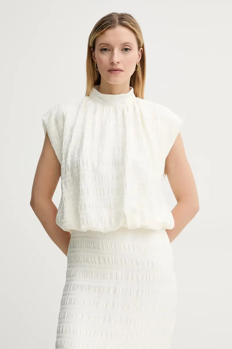 vestito colore beige BBW4432 miniatura 2