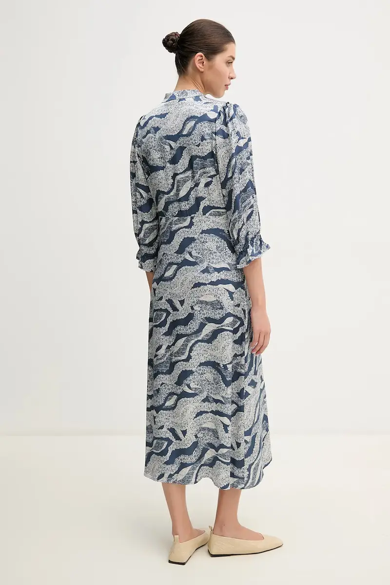 vestito colore blu miniatura 2