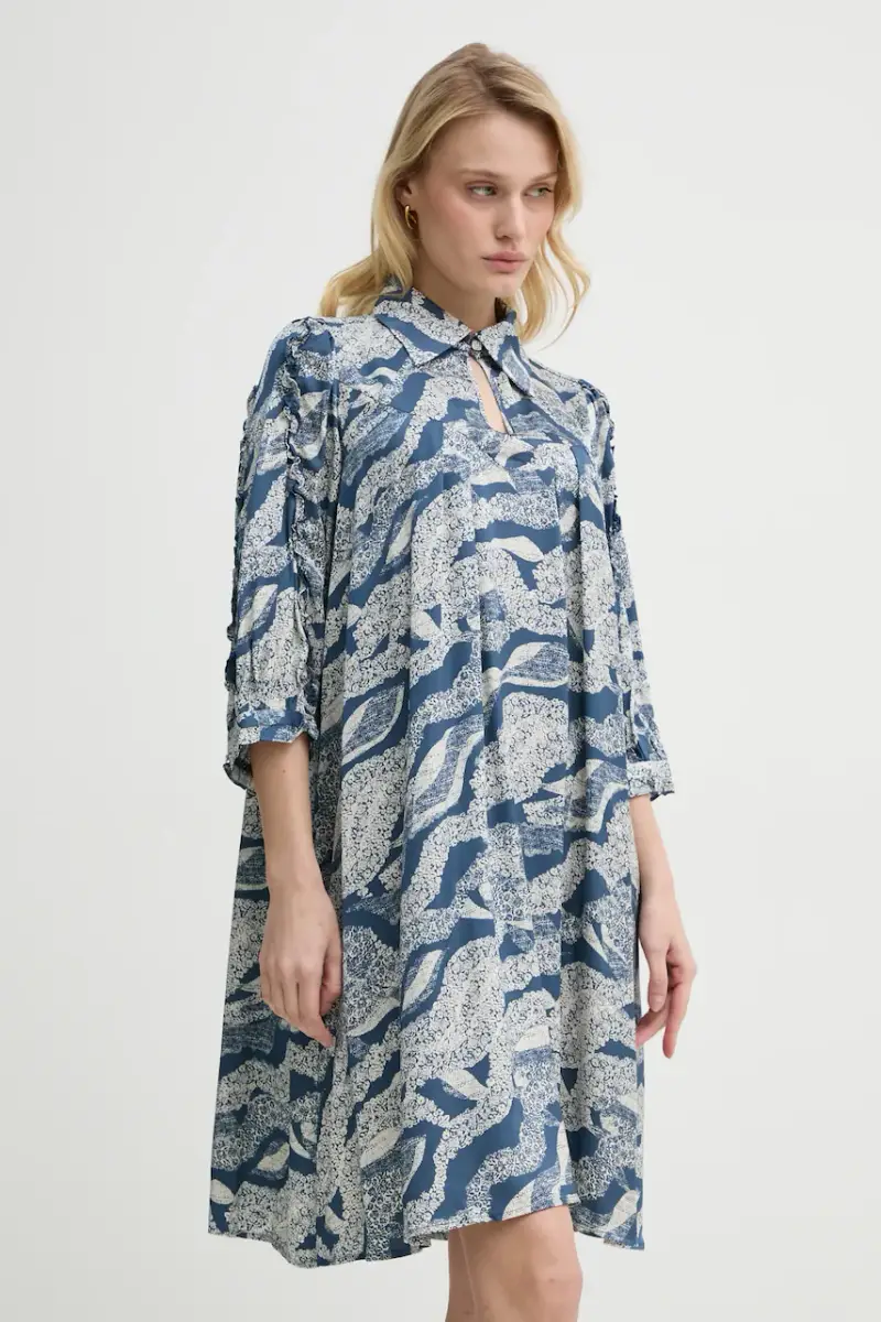 vestito colore blu BBW4335