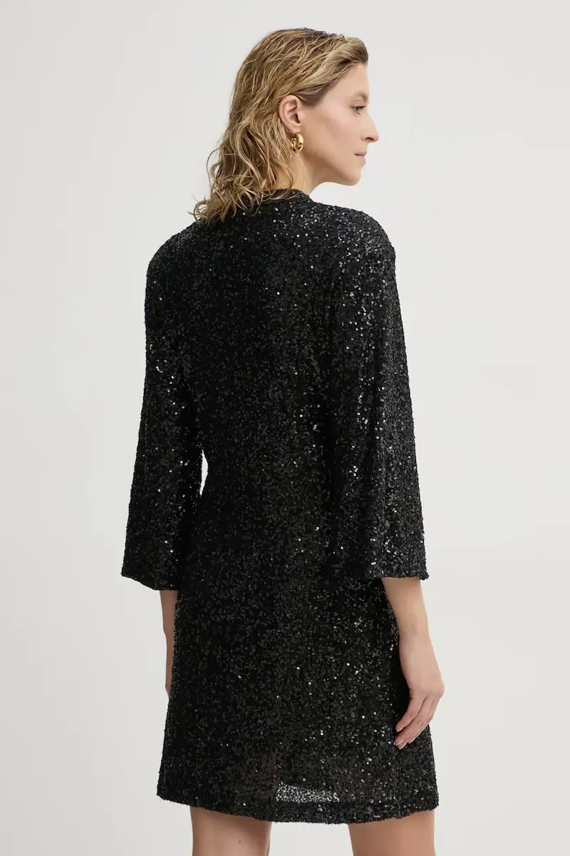 vestito colore nero BBW4192 miniatura 3