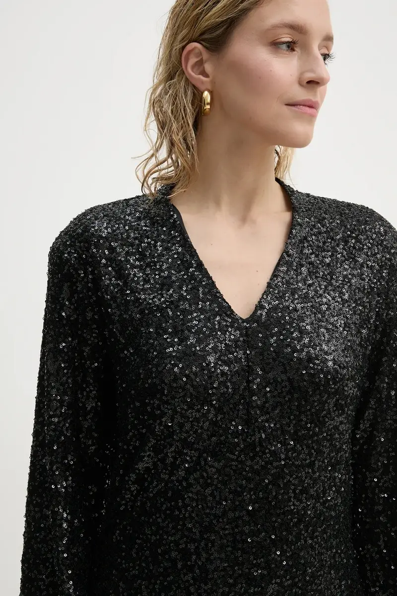 vestito colore nero BBW4192 miniatura 4