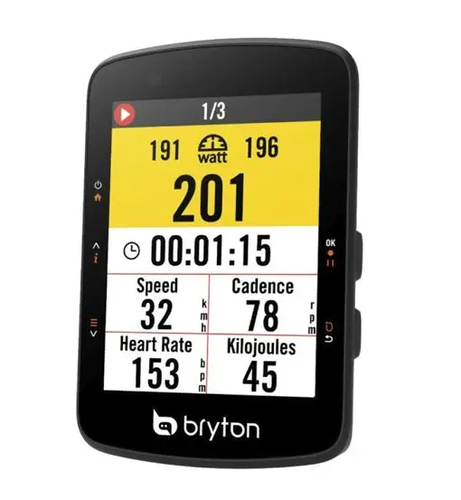 Rider 550E - ciclocomputer con gps Black