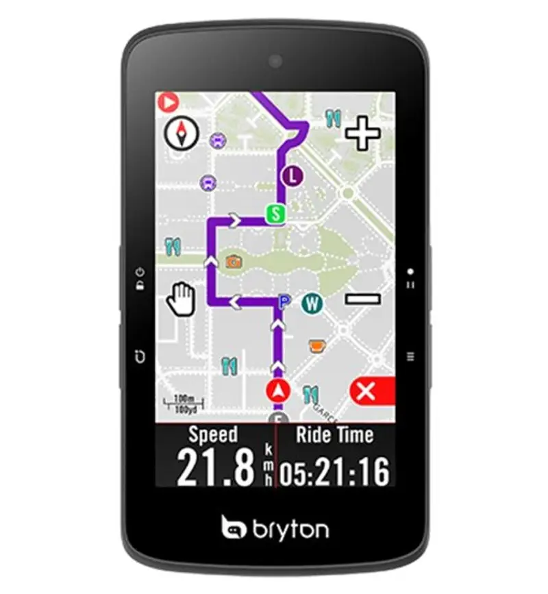 Rider S800 E - GPS ciclocomputer Black