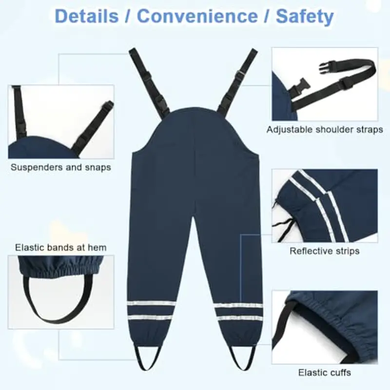 BSBUY Bretelle Bambino Blu 1960294 miniatura 3