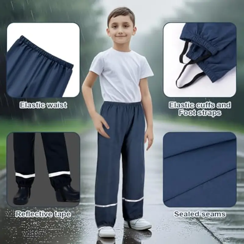 BSBUY Impermeabili Bambino Blu 2192558 miniatura 3