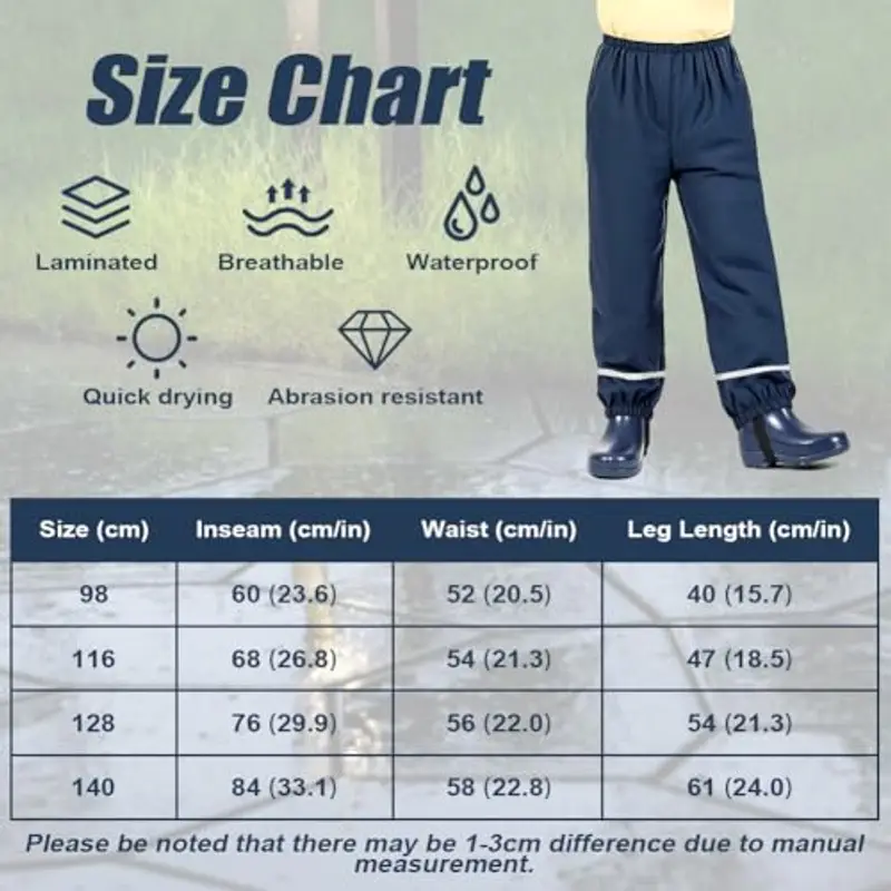 BSBUY Impermeabili Bambino Blu 2162689 miniatura 2