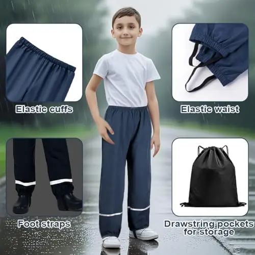 BSBUY Impermeabili Bambino Blu 2863184 miniatura 3