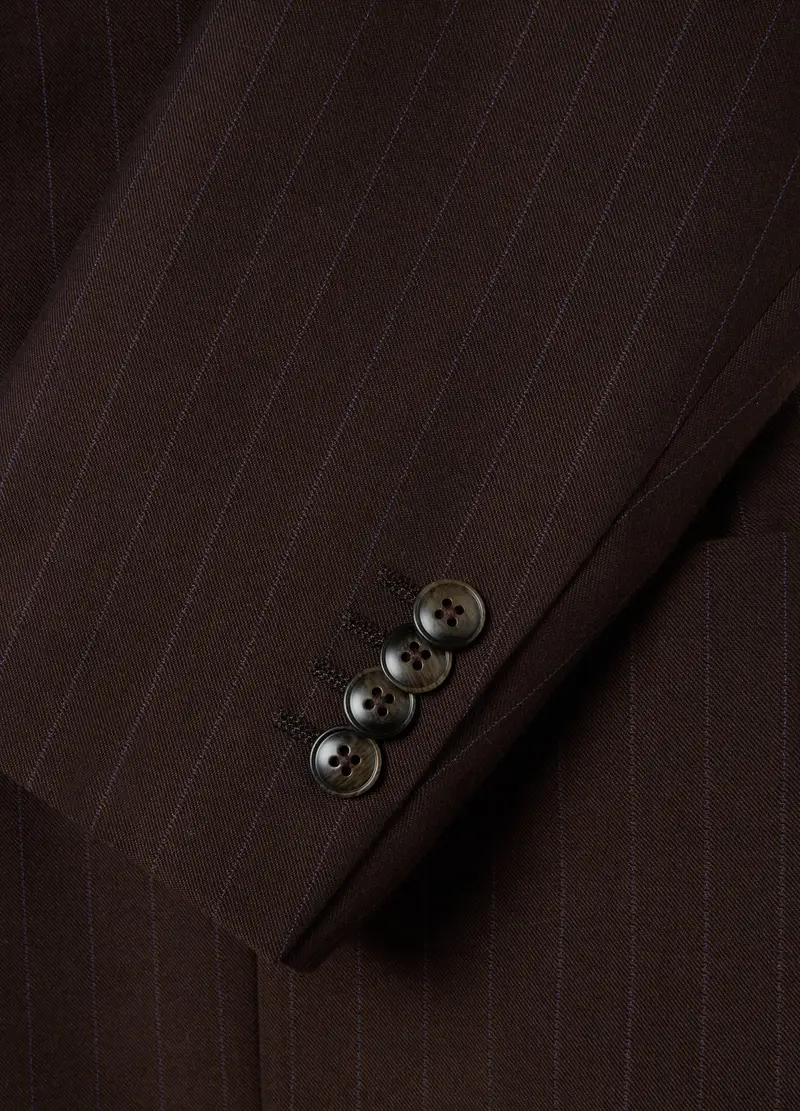 BST.1957 Blazer Uomo Marrone 3005126 miniatura 2