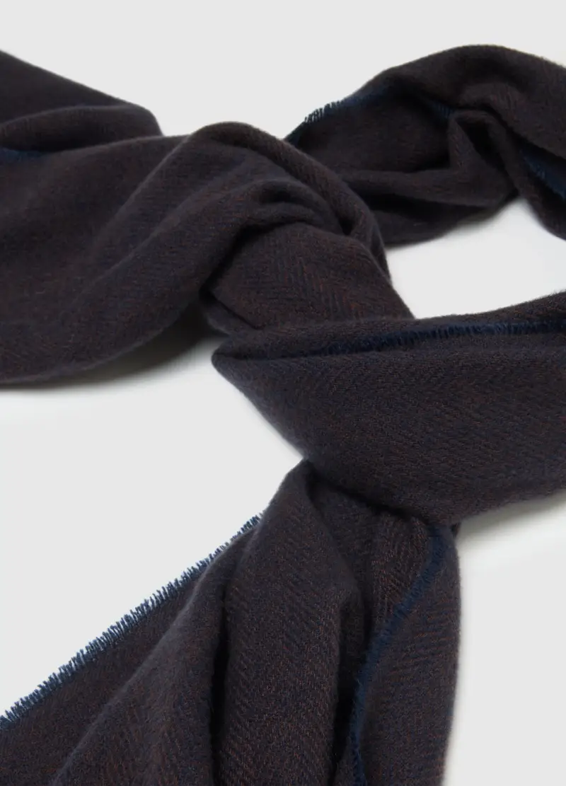 , Sciarpa In Tessuto Multicolor, Uomo, Multicolor miniatura 2