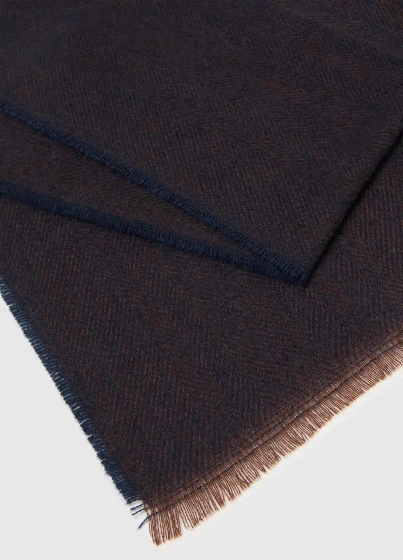 , Sciarpa In Tessuto Multicolor, Uomo, Multicolor miniatura 3