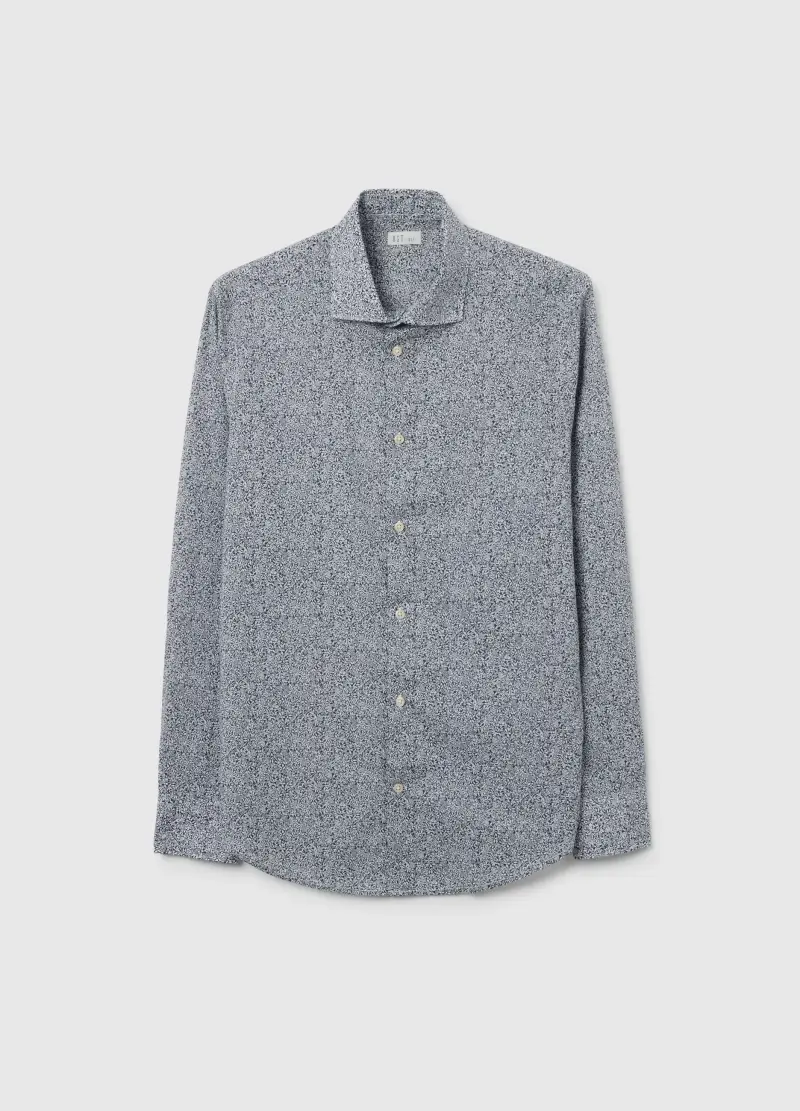 Camicia In Puro Cotone Multicolor Regular Fit, Uomo, Multicolor