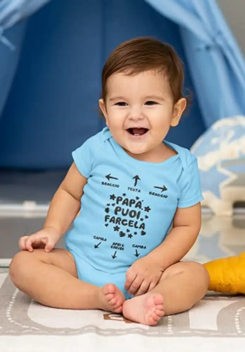 Bubbleshirt Body neonato Neonato Azzurro 2196753 miniatura 2