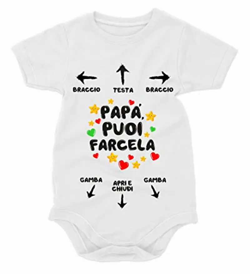 Bubbleshirt Body Neonato Bianco 1203834 miniatura 2