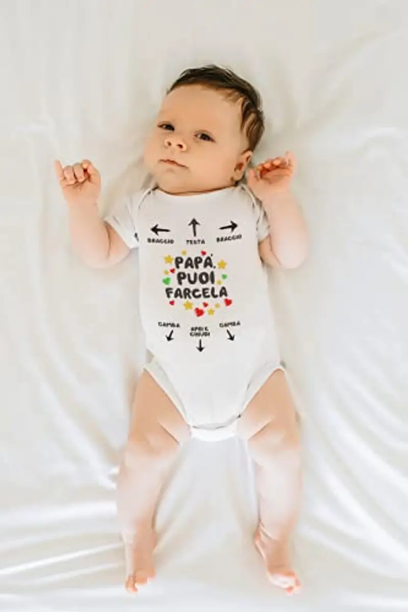 Bubbleshirt Body Neonato Bianco 1203834 miniatura 3