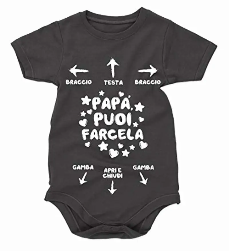 Bubbleshirt Body Neonato Nero 1914980