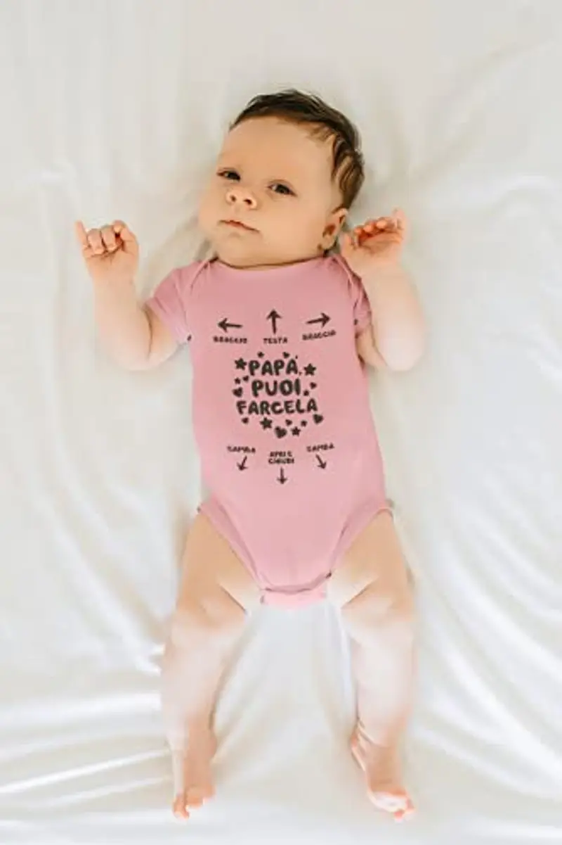 Bubbleshirt Body Neonato Rosa 1914986 miniatura 2