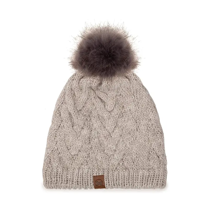 Berretto Buff Knitted & Fleece Hat 123515.014.10.00 Beige