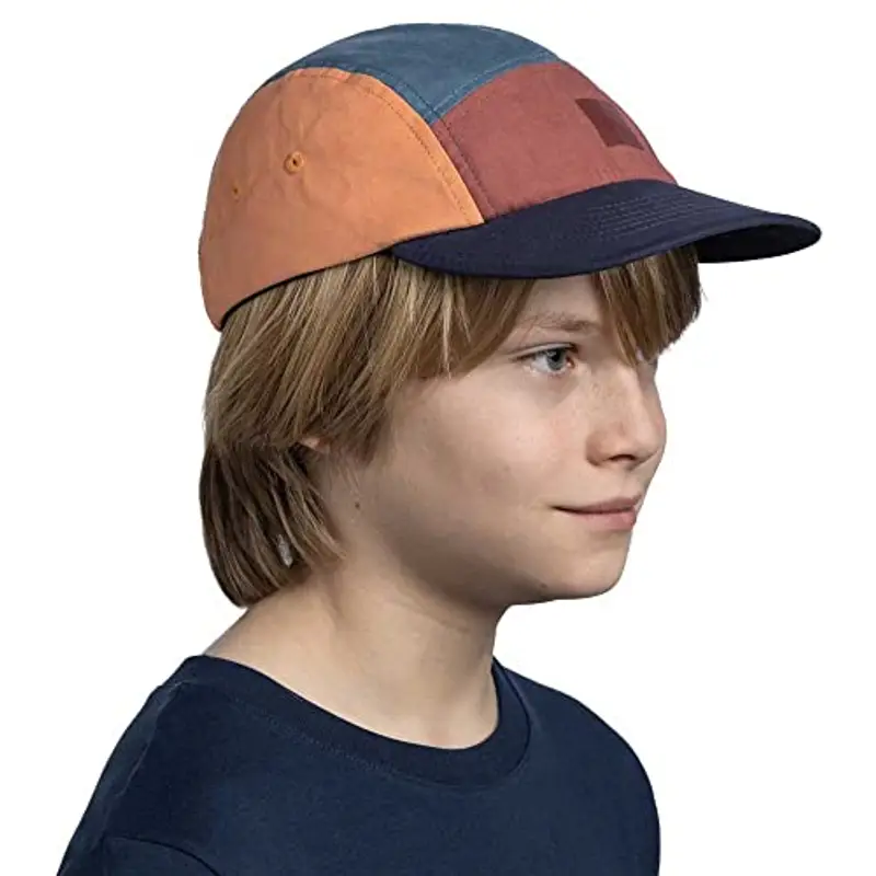 Buff Cappello 5 Panel Go Blue Unisex Bambini miniatura 3