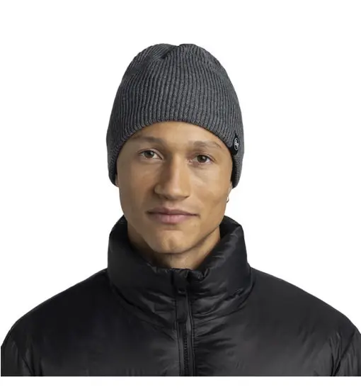 Knitted Full Fleece - berretto Grey