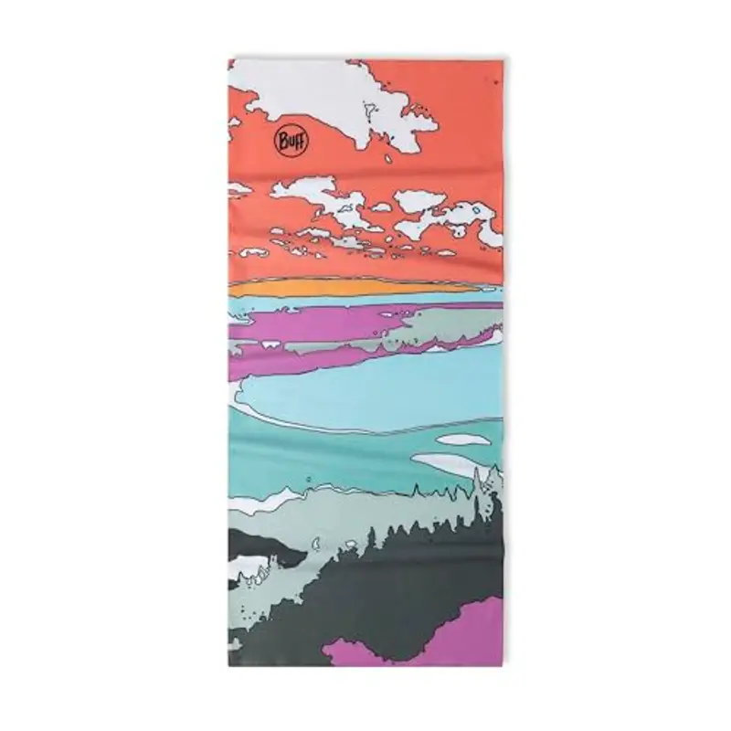 BUFF Scaldacollo Coolnet UV per bambini Red Unisex Bambino Taglia Unica